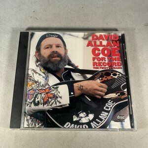 David Allan Coe For The Record CD The First 10 Years Country 1984 Columbia